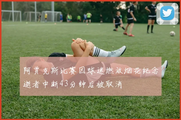 阿贾克斯比赛因球迷燃放烟花纪念逝者中断43分钟后被取消